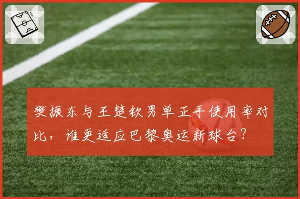 樊振东与王楚钦男单正手使用率对比，谁更适应巴黎奥运新球台？