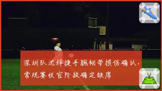 深圳队沈梓捷手腕韧带损伤确认，常规赛收官阶段确定缺席